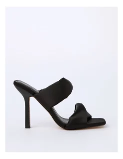 Flash Sale ✨ Tokito Mimi ✨ Sandal In Black Satin ⌛