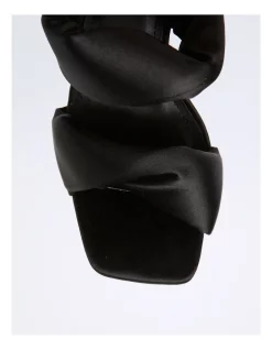 Flash Sale ✨ Tokito Mimi ✨ Sandal In Black Satin ⌛ -Chic Highheels Store unnamed file 1070