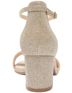 Deals 😉 Sandler Harmony Sandals In Gold Fabric 💯 -Chic Highheels Store unnamed file 1082