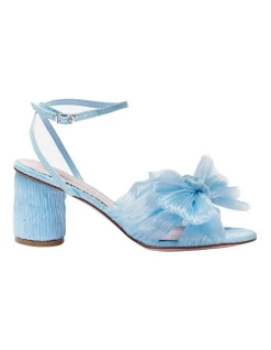 Discount ✔️ Pink Inc Secret Pale Blue Fabric Sandals 🎉