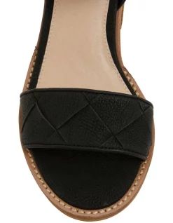 Budget 🧨 Ravella Hanson Black Nubuck Sandals 👏 -Chic Highheels Store unnamed file 1203