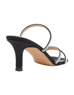 Cheapest 🛒 Sandler Marcy Black Fabric Sandals 😀 -Chic Highheels Store unnamed file 1266