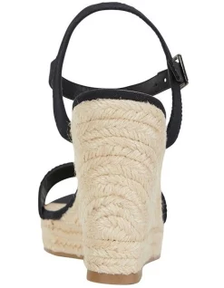 New 🎉 Ravella Amato Black Canvas Sandals 😍 -Chic Highheels Store unnamed file 1314