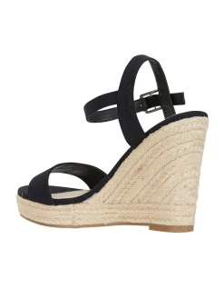 New 🎉 Ravella Amato Black Canvas Sandals 😍 -Chic Highheels Store unnamed file 1316