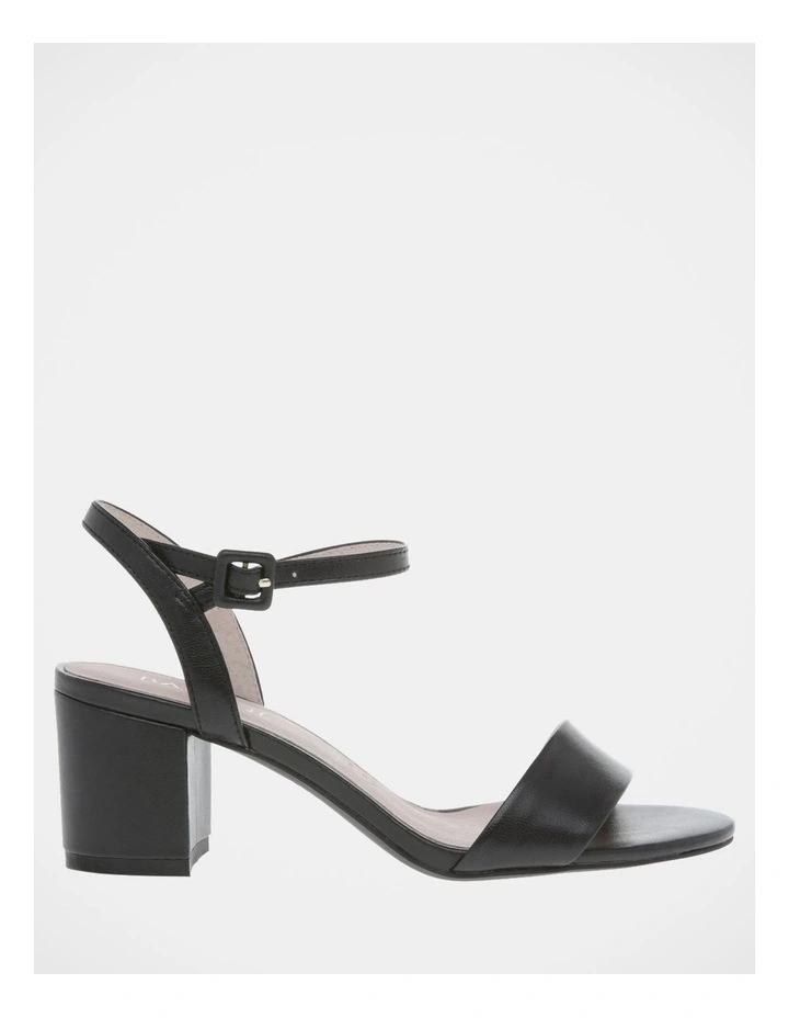 Best deal π Basque Roma Leather Block Heel Sandal In Black π 1 Best deal π Basque Roma Leather Block Heel Sandal In Black π