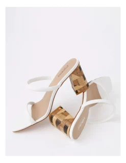 Brand new ✔️ Piper Gaze 🎉 Sandal In White 🧨 -Chic Highheels Store unnamed file 1353