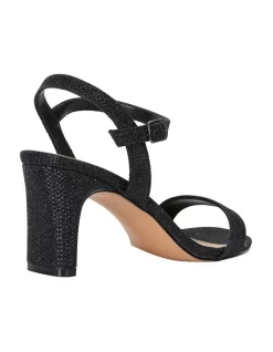 Promo ✨ Easy Steps Unison Black Shimmer Sandals ✔️ -Chic Highheels Store unnamed file 1364