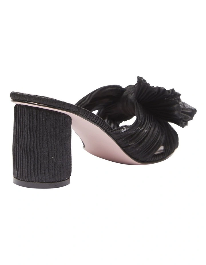 Outlet ⭐ Pink Inc Surge Black Fabric ❤️ Sandals ✔️ 4 Outlet ⭐ Pink Inc Surge Black Fabric ❤️ Sandals ✔️ - Image 4