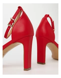 Discount ⭐ Collection Demi Sandal In Red 👍 -Chic Highheels Store unnamed file 1460