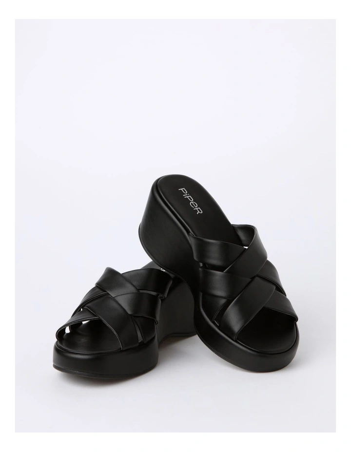 Best Pirce π Piper Leo Sandal In Black 𧨠3 Best Pirce π Piper Leo Sandal In Black 𧨠- Image 3