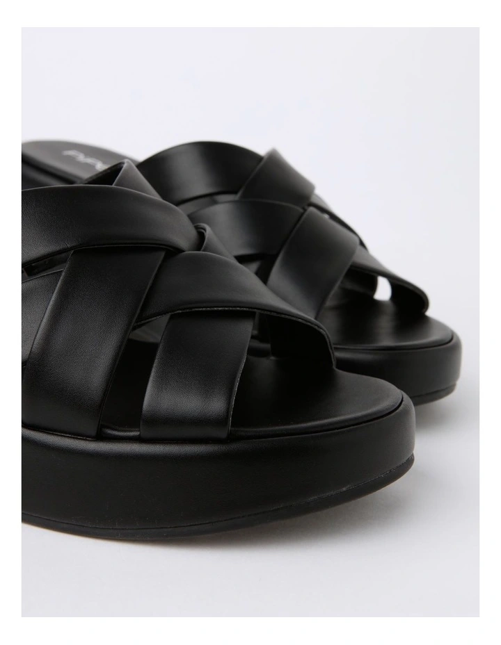 Best Pirce π Piper Leo Sandal In Black 𧨠4 Best Pirce π Piper Leo Sandal In Black 𧨠- Image 4