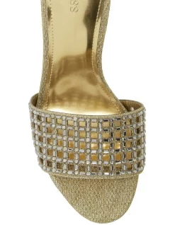 Wholesale 🌟 Guess Mably Heeled Shoe In Gold 😉 -Chic Highheels Store unnamed file 1492