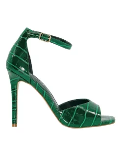 New 🎁 Dune London Misties 😀 Sandals In Green ✨