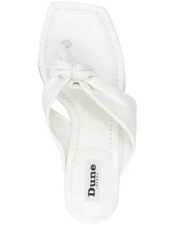 Best Pirce 🔔 Dune London Mykonos Sandals In White 🌟 -Chic Highheels Store unnamed file 1562