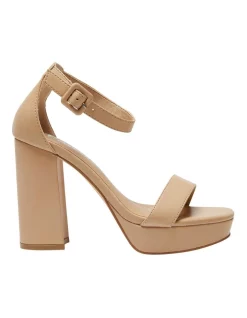 Cheapest ✨ Ravella Lexi Smooth 😀 Sandals In Nude 🔔