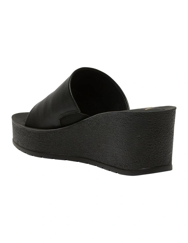 Outlet π Wide Steps Landon Sandals In Black Smooth π 6 Outlet π Wide Steps Landon Sandals In Black Smooth π - Image 6