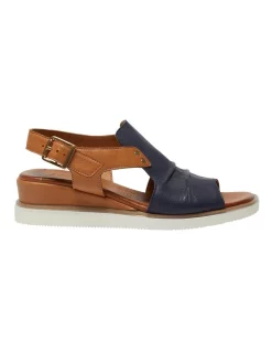 Best Sale 👍 Easy Steps Dusk Sandals In Navy/Tan Glove 👏