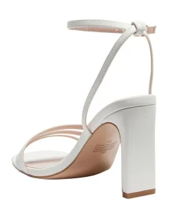 Best Sale 🌟 Pink Inc Lara Sandals In White Smooth 😍 -Chic Highheels Store unnamed file 1736