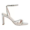 Best deal 🔔 Pink Inc Lara Sandals In Silver Metallic 🔔