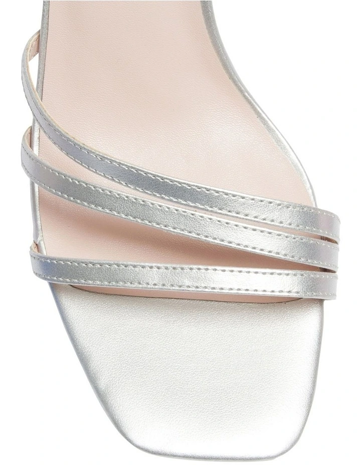 Best deal π Pink Inc Lara Sandals In Silver Metallic π 7 Best deal π Pink Inc Lara Sandals In Silver Metallic π - Image 7