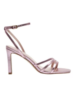 New ✔️ Pink Inc Lara ⭐ Sandals In Pink Metallic ✨