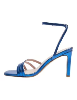 Deals ✨ Pink Inc Lara Sandals In Blue Metallic ⌛ -Chic Highheels Store unnamed file 1761