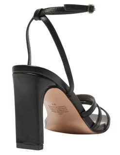 Wholesale 😉 Pink Inc Lara Sandals In Black Smooth 😍 -Chic Highheels Store unnamed file 1769