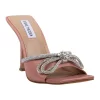 Buy 🔥 Steve Madden Embellish Heel In Blush Satin 🤩