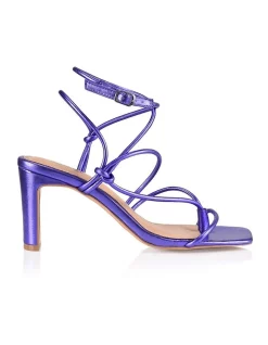 Outlet ⌛ Siren Kilby Block Heel 🥰 Sandals In Purple 🎉