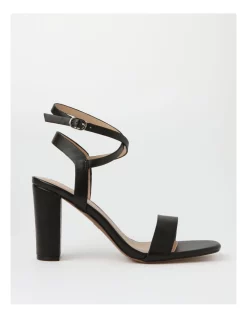Best Sale 😍 Miss Shop Mattie Black Sandal In Black 🔔