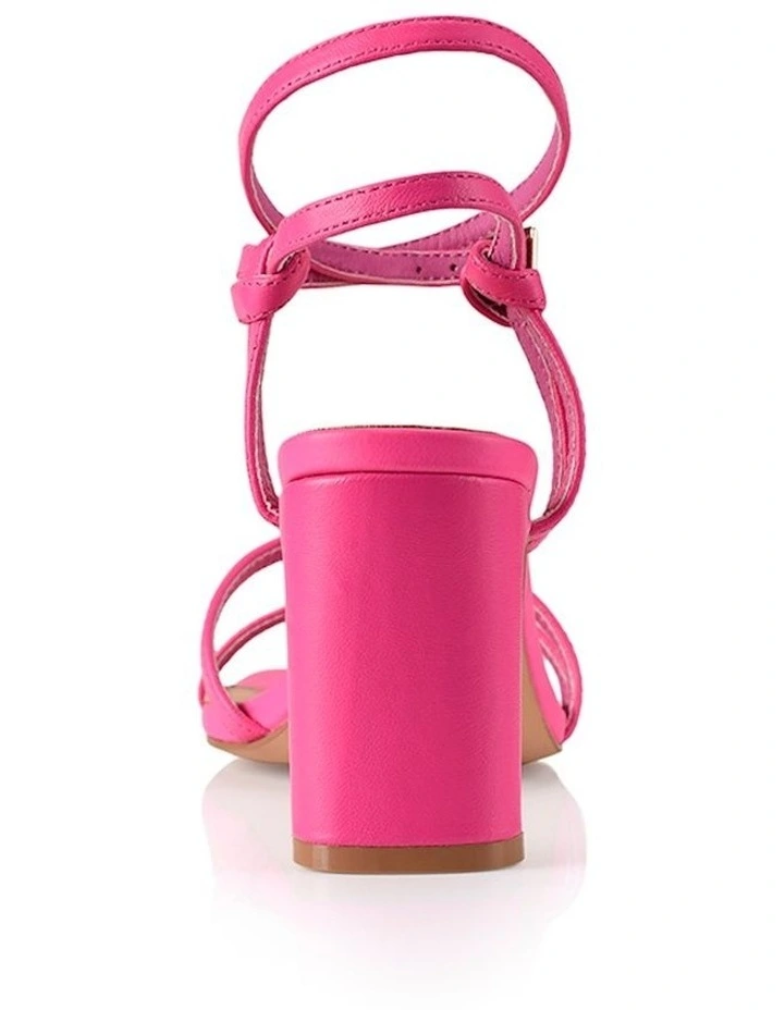 New π Siren Kianna Block Heel Sandals In Pink π 3 New π Siren Kianna Block Heel Sandals In Pink π - Image 3