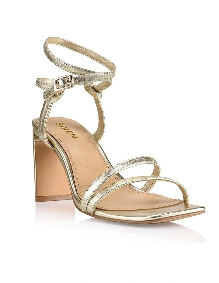 Best deal π― Siren Kianna Block Heel π€© Sandals In Gold βοΈ 2 Best deal π― Siren Kianna Block Heel π€© Sandals In Gold βοΈ - Image 2