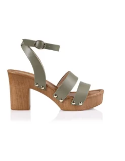New 👏 Siren Mimi Clogs In Olive ⌛