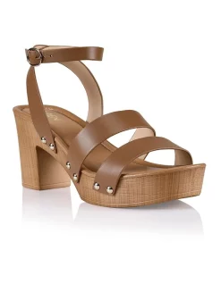 Best Sale 😉 Siren Mimi Clogs In Tan ⌛