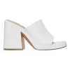 Best Pirce ✨ Windsor Smith Verge Leather Platform Heel In White 🔔