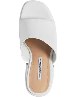 Best Pirce ✨ Windsor Smith Verge Leather Platform Heel In White 🔔 -Chic Highheels Store unnamed file 1962