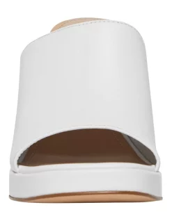 Best Pirce ✨ Windsor Smith Verge Leather Platform Heel In White 🔔 -Chic Highheels Store unnamed file 1963