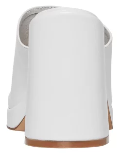 Best Pirce ✨ Windsor Smith Verge Leather Platform Heel In White 🔔 -Chic Highheels Store unnamed file 1964