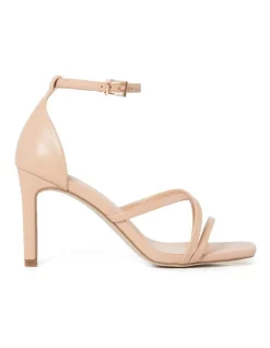 Outlet 🧨 Forever New Chelsea Block Heel In Nude 👍
