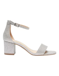 Deals 🛒 Sandler Harmony Sandals In Silver Fabric 🔔