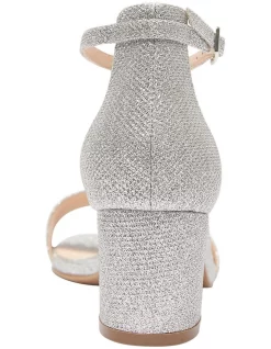 Deals 🛒 Sandler Harmony Sandals In Silver Fabric 🔔 -Chic Highheels Store unnamed file 2002