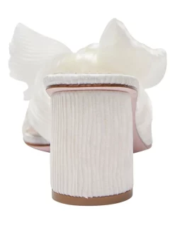 Outlet 🌟 Pink Inc Surge Ivory Fabric Sandals 🔔 -Chic Highheels Store unnamed file 2084