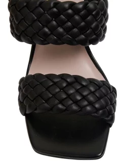 Best Sale 🤩 Pink Inc Jacinta Black Weave Glove Sandals 🧨 -Chic Highheels Store unnamed file 2138
