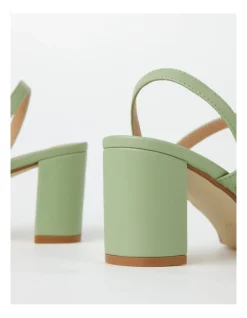 Top 10 🎉 Miss Shop Mila Sandal In Pistachio 😀 -Chic Highheels Store unnamed file 215