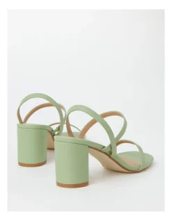 Top 10 🎉 Miss Shop Mila Sandal In Pistachio 😀 -Chic Highheels Store unnamed file 216
