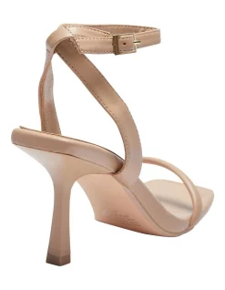 Coupon 😀 Ravella Indy Nude Smooth Sandals 🧨 -Chic Highheels Store unnamed file 2164