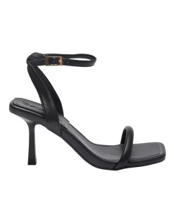 Best Pirce 🛒 Ravella Indy Black Smooth Sandals 💯