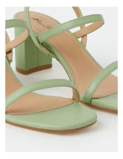Top 10 🎉 Miss Shop Mila Sandal In Pistachio 😀 -Chic Highheels Store unnamed file 217