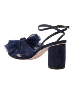 Outlet 👏 Pink Inc Secret Navy Fabric Sandals 👏 -Chic Highheels Store unnamed file 2213