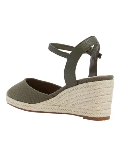Discount 🧨 Easy Steps Santos Khaki Fabric Sandals 👏 -Chic Highheels Store unnamed file 2276